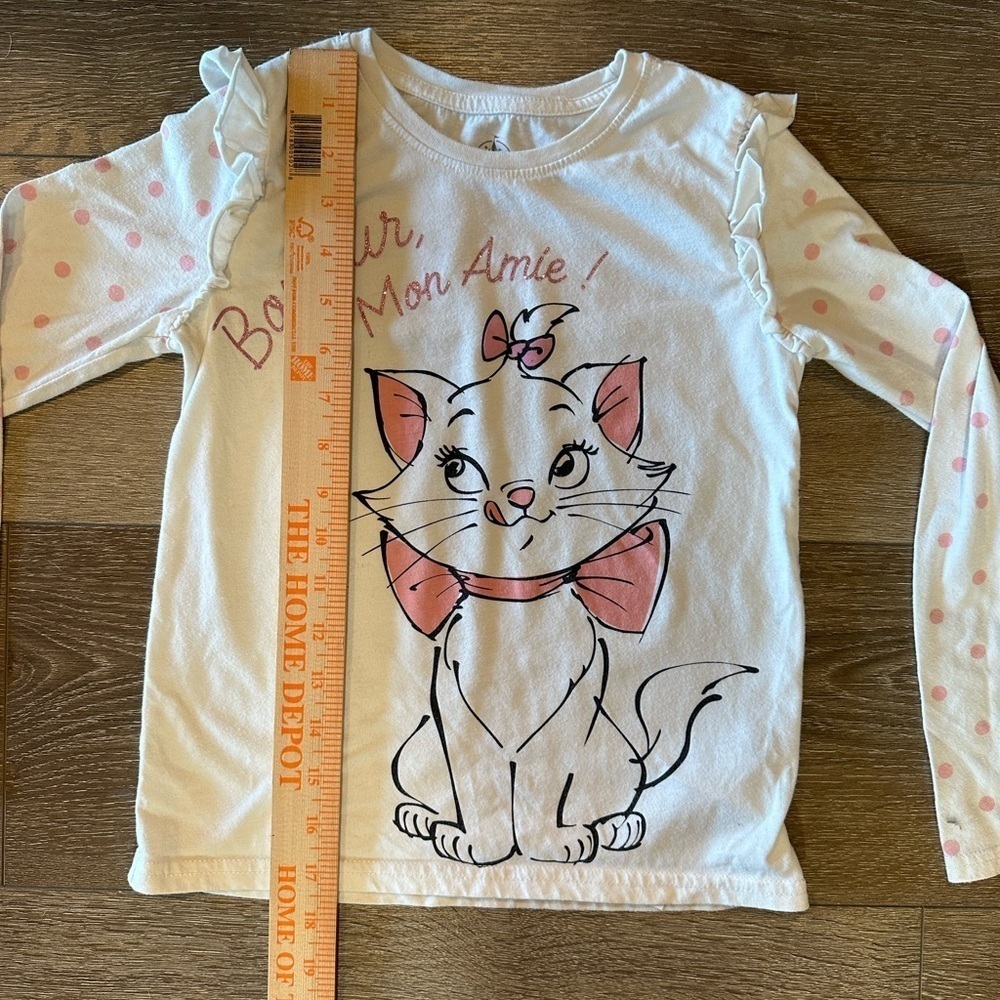 Disney Marie aristocats long sleeve top - Picture 3 of 4